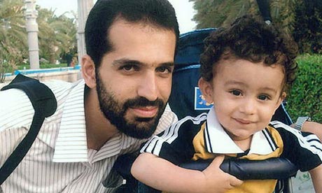 Mostafa Ahmadi Roshan, the Iranian nuclear scientist killed in Tehran on January 11, with his son, Alireza. Photograph: -/AFP/Getty Images